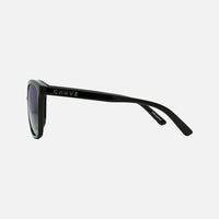 Lila - Polarized Gloss Black Frame Sunglasses