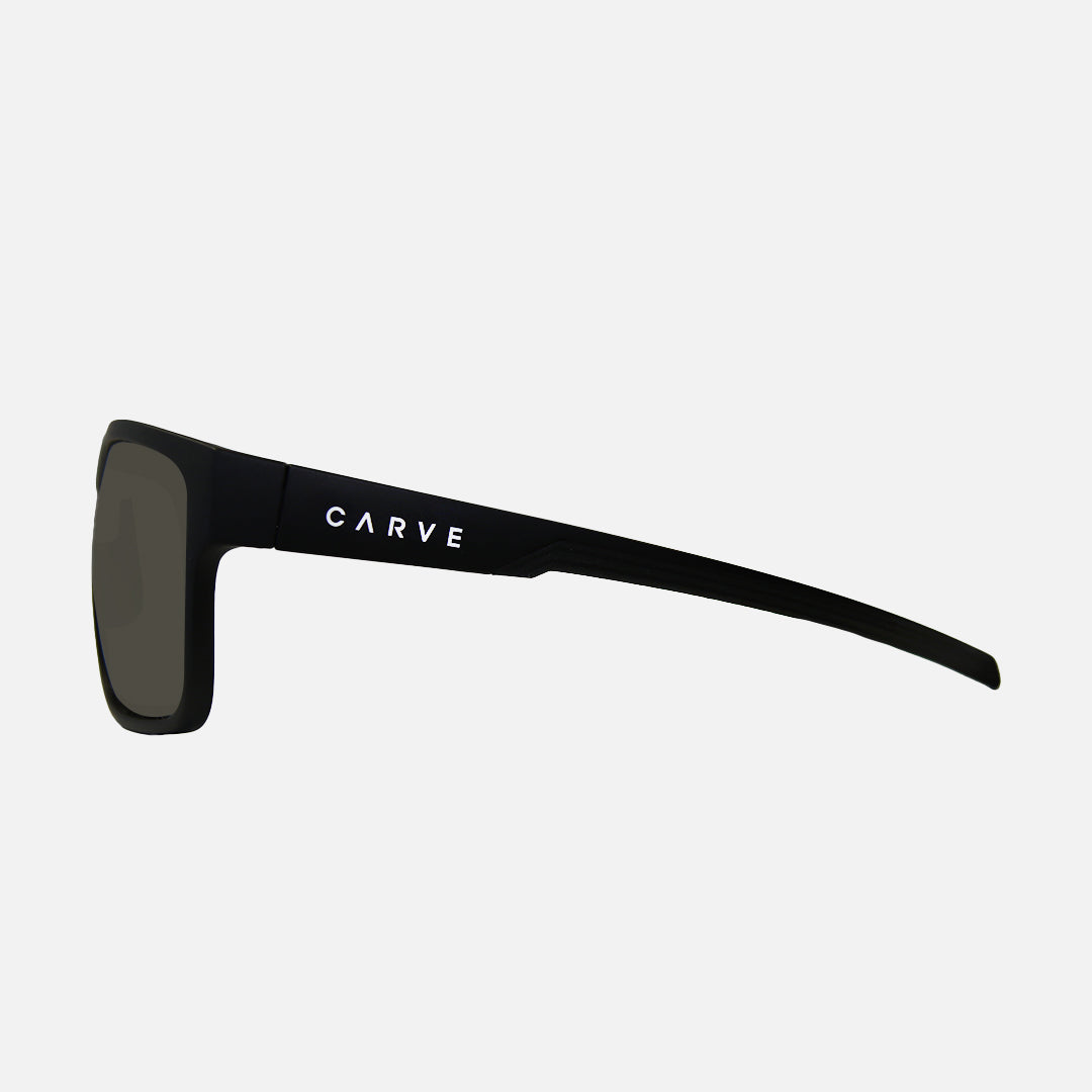 VENDETTA SPORT - Matte Black Frame with Grey Polarized Lens