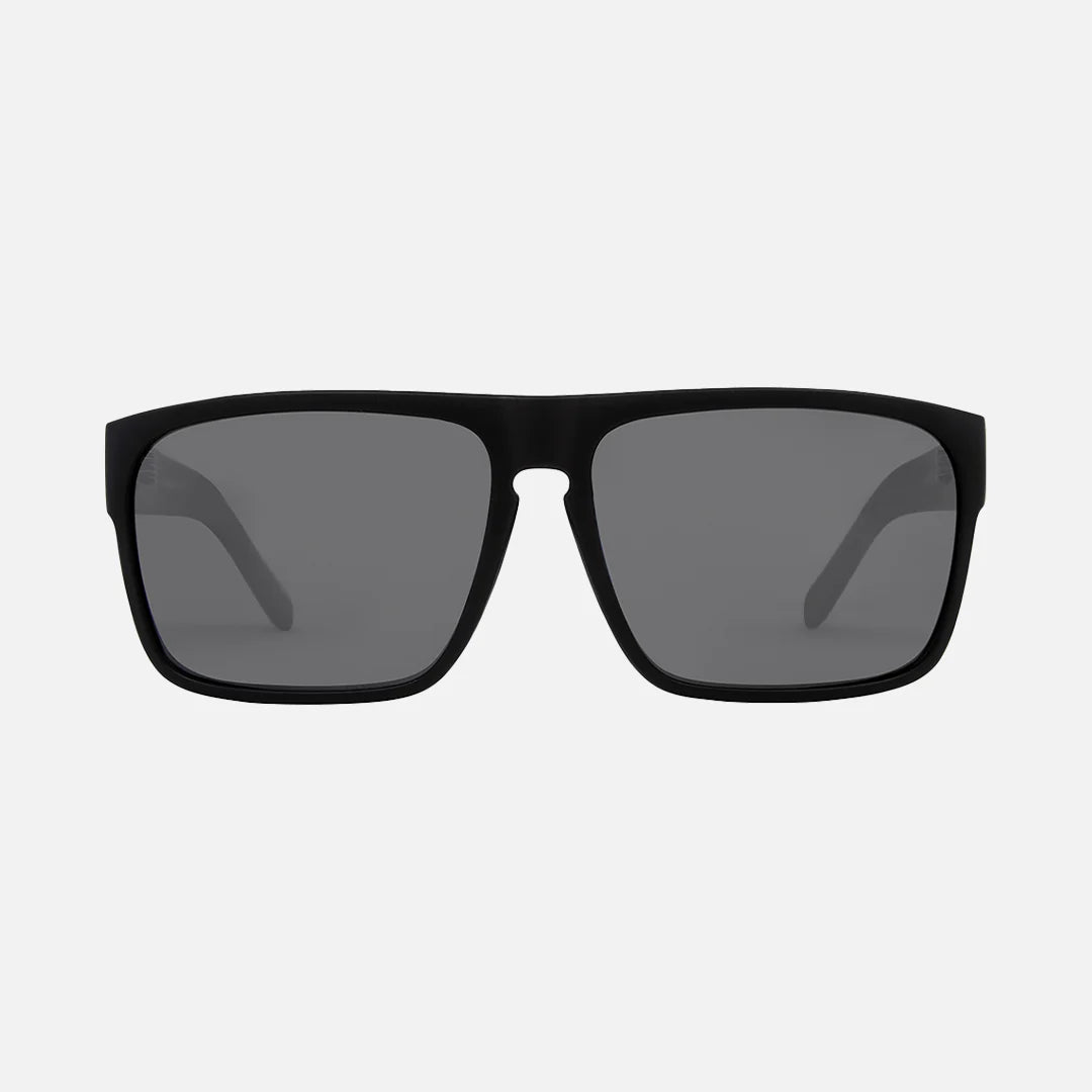 Vendetta - Matte Black Frame Gray Injected Polarized Lens Silver Iridium