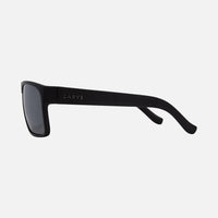 Vendetta - Matte Black Frame Gray Injected Polarized Lens Silver Iridium