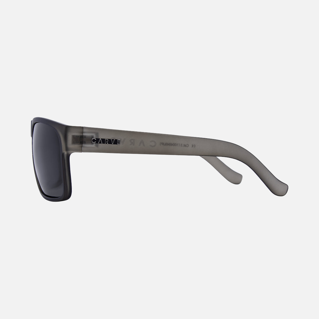 Vendetta - Matte Translucent Gray Frame Gray Polarized Lens