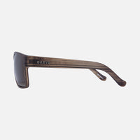 Vendetta - Matt Brown Translucent Streak Frame Brown Polarized Lens