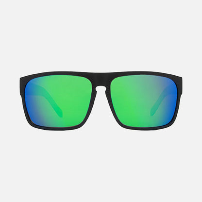 Vendetta - Matte Black Frame Gray Polarized Lens Green Iridium