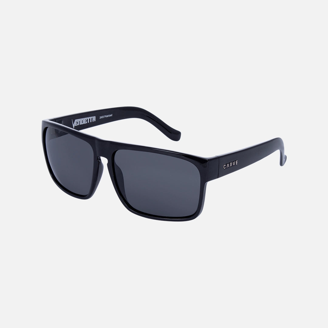 Vendetta - Gloss Black Frame Gray Polarized Lens