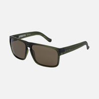 Vendetta - Matte Olive Translucent Streak Frame Brown Polarized Lens