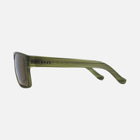 Vendetta - Matte Olive Translucent Streak Frame Brown Polarized Lens