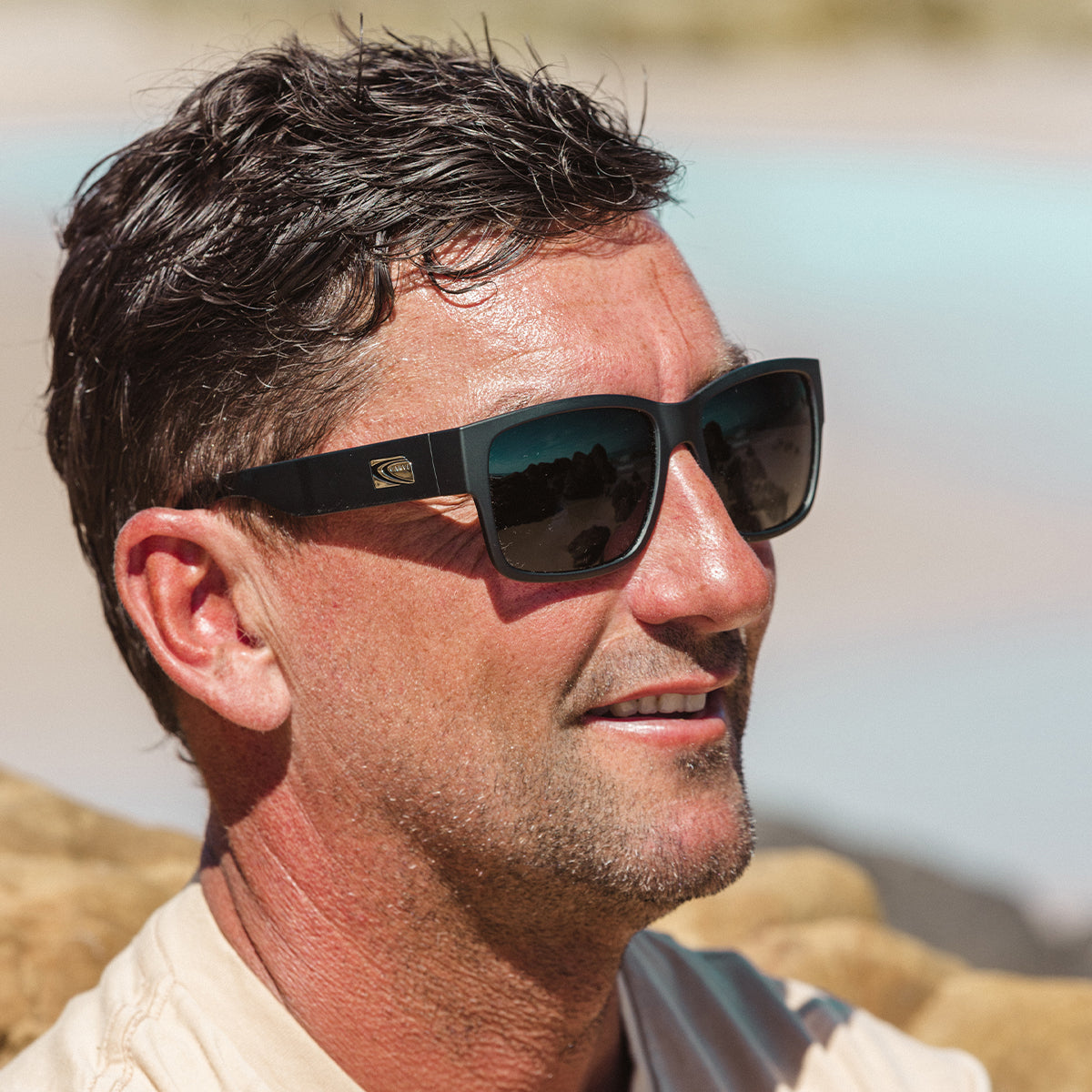 Onyx - Polarized Matt Black Frame Sunglasses