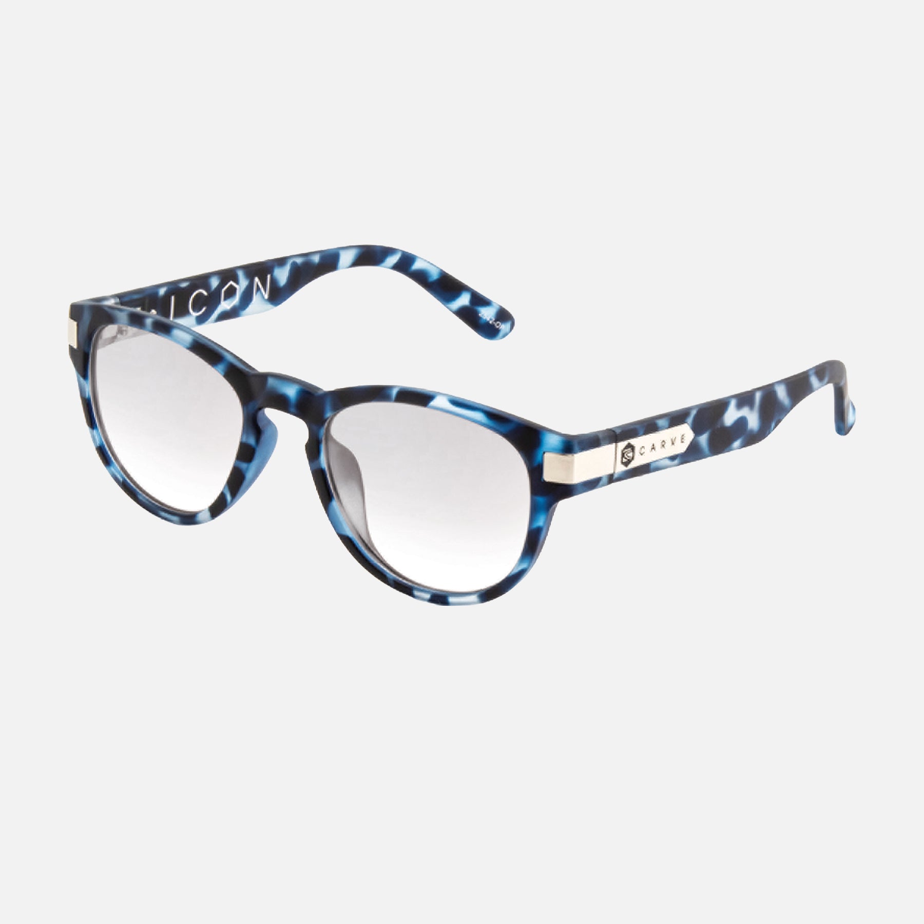 Icon - Blue Light Blue Tort Frame Glasses