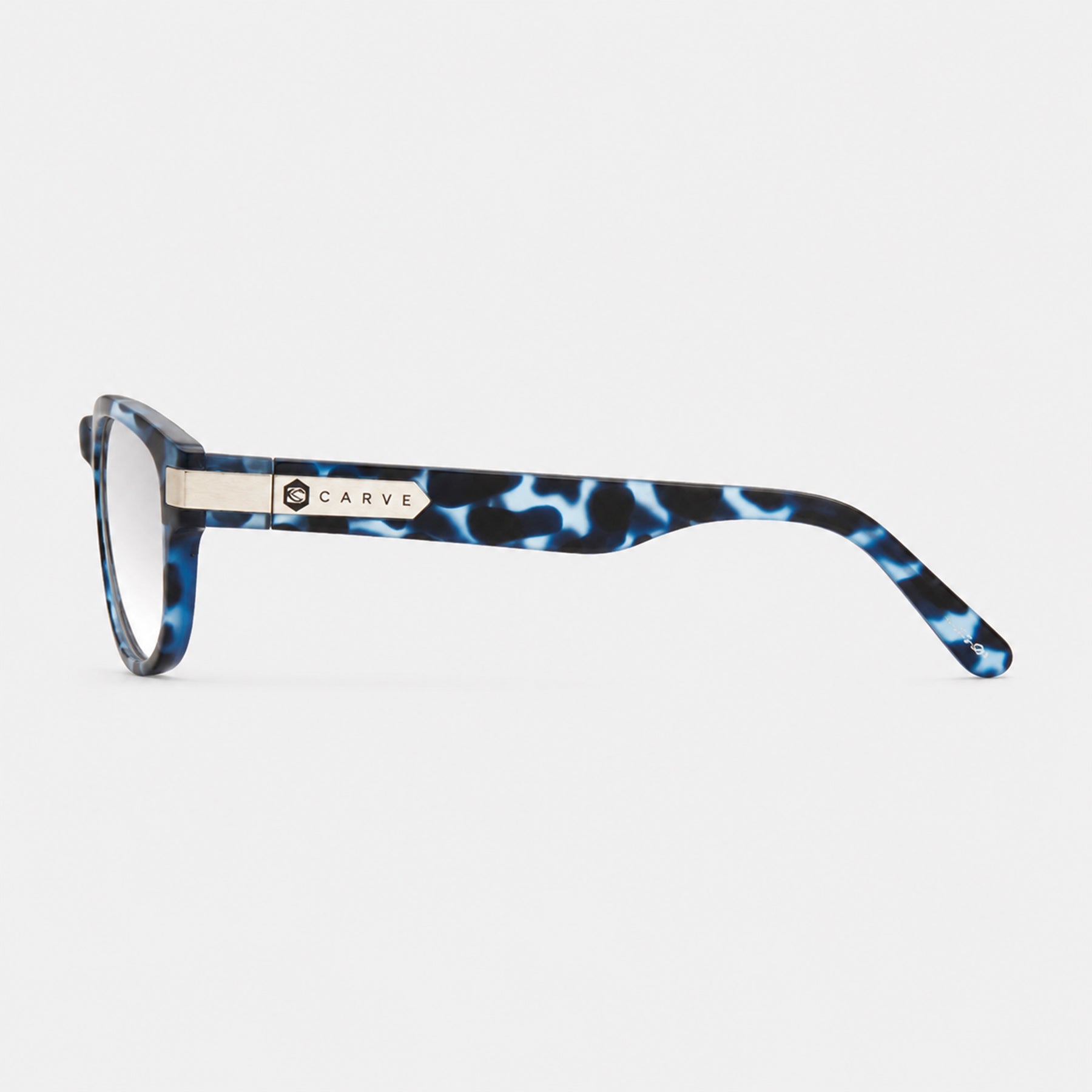 Icon - Blue Light Blue Tort Frame Glasses