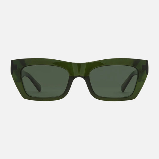 Solis - Crystal Moss Green Frame with Grey Polarized Lens