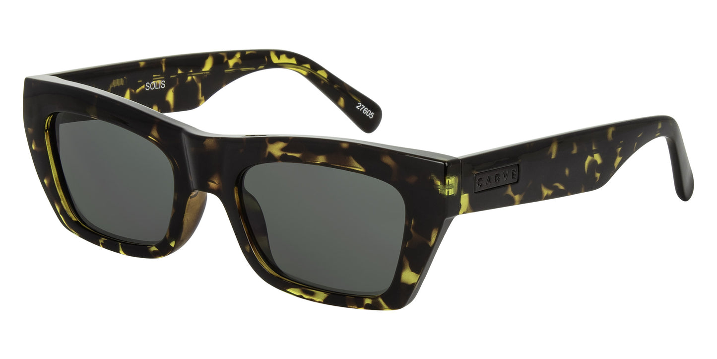 Solis - Gloss Fire Tort Frame with Grey Lens