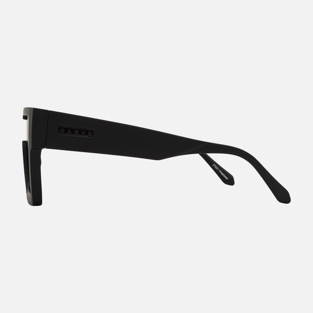 The Vegas - Matt Black Frame with Grey Polarized Lens