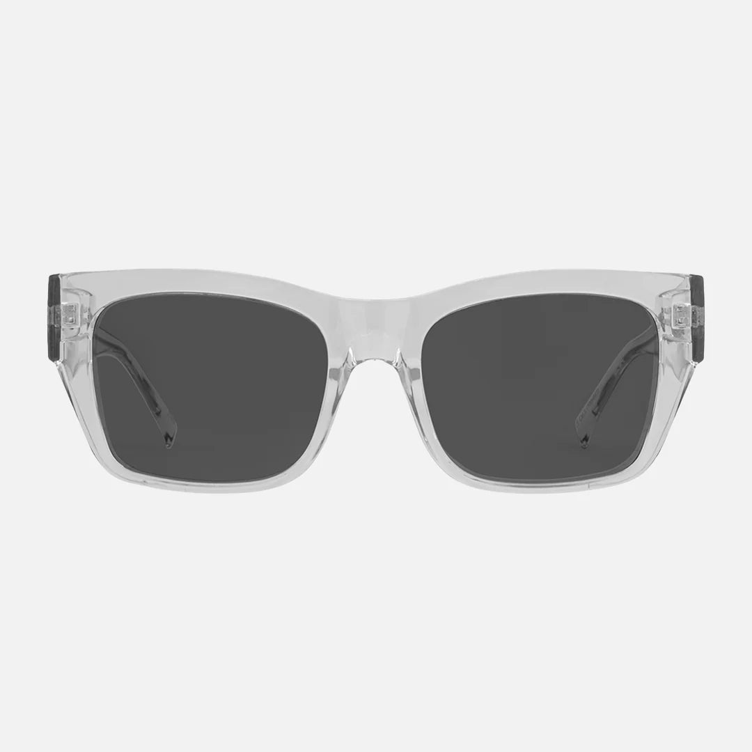 Zeus - Crystal Clear Frame with Grey Lens