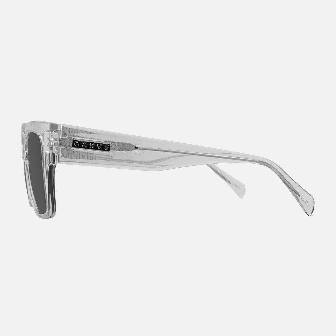 Zeus - Crystal Clear Frame with Grey Lens