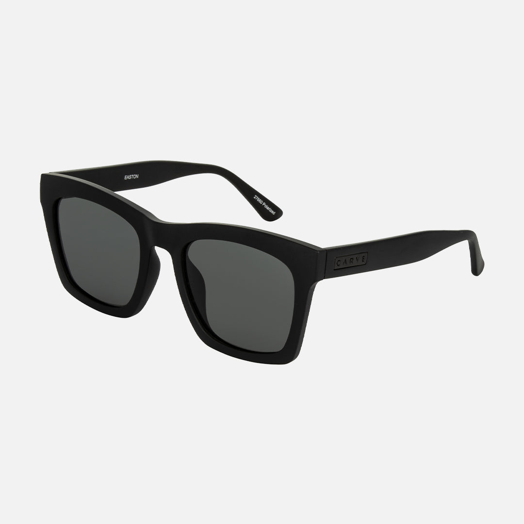 Easton - Matt Black Frame with Grey Polarized Lens