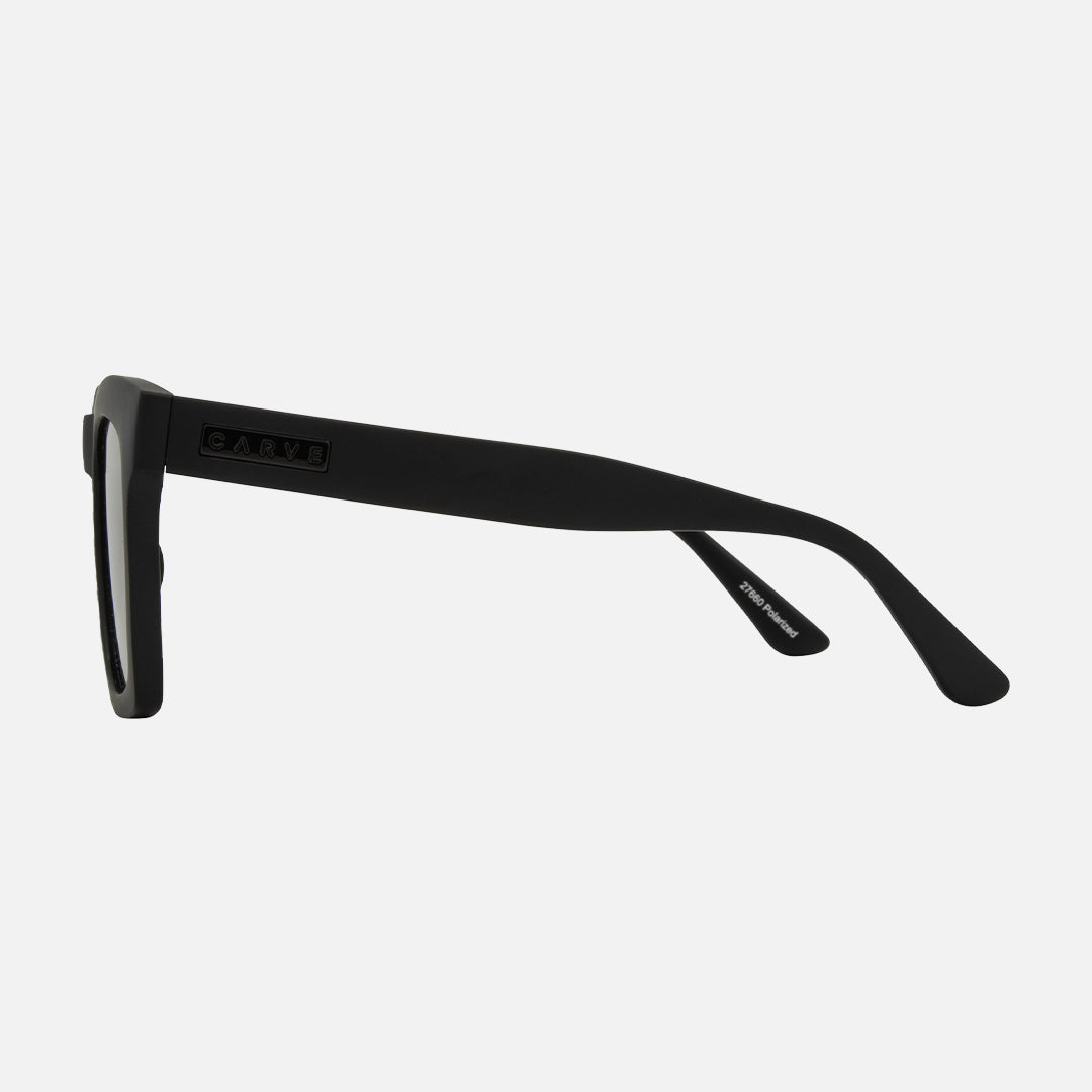 Easton Matt Black Frame with Grey Polarized Lens