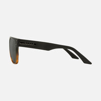 The Hub - Matt Black to Dk Tort Grey Polarized Lens