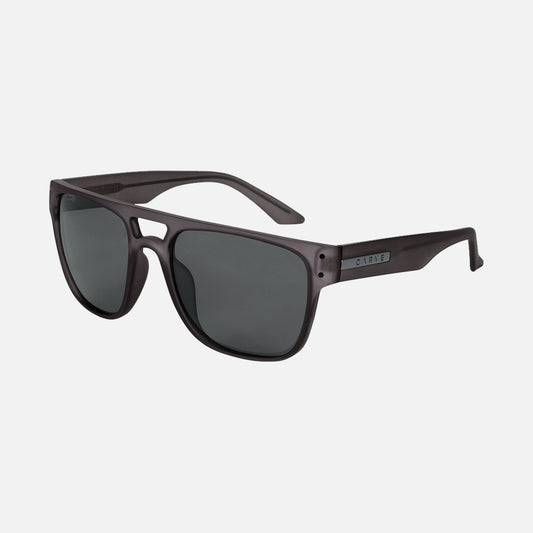 The Hub - Matt Translucent Charcoal Grey Polarized Lens