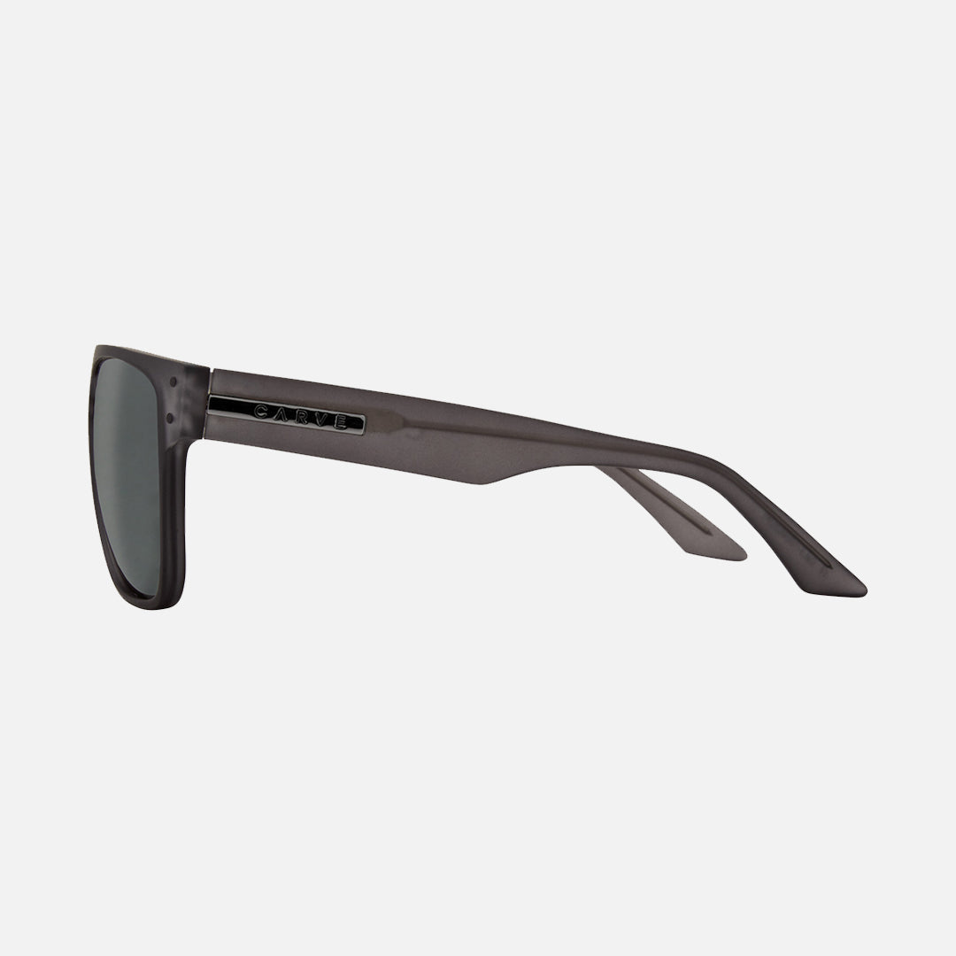 The Hub - Matt Translucent Charcoal Grey Polarized Lens