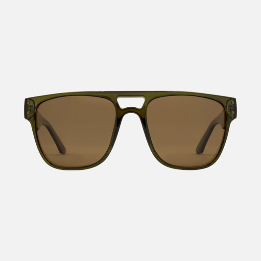 The Hub - Crystal Forest Brown Polarized Lens