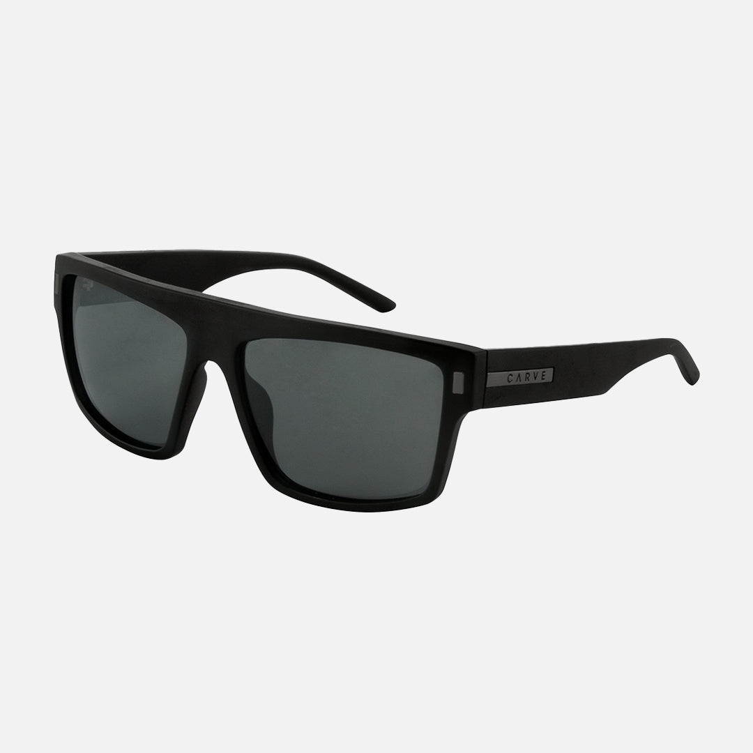 Wavey XL - Matt Black Grey Polarized Lens