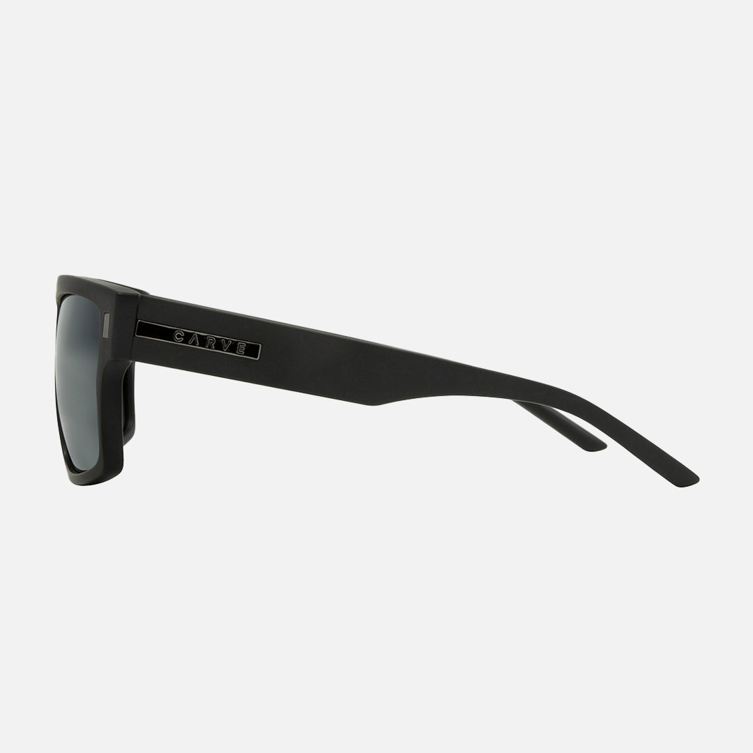 Wavey XL - Matt Black Grey Polarized Lens