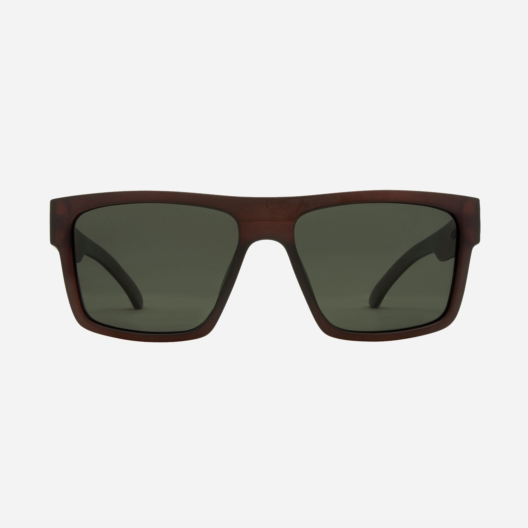 VOLLEY XL - Matt translucent Brick, Green polarized