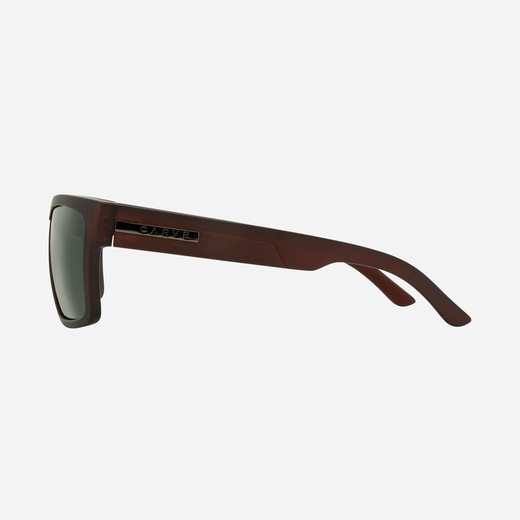 VOLLEY XL - Matt translucent Brick, Green polarized
