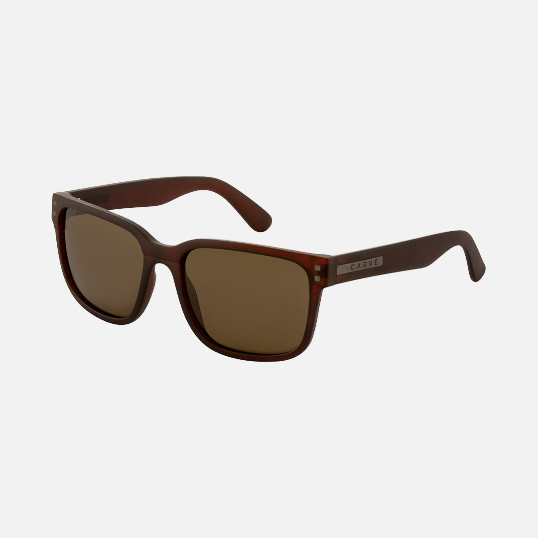 Rivals XL - Matt Translucent Brown  Frame with Brown Polarized Lens