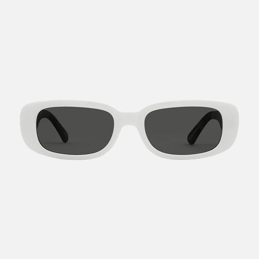 Status -  Gloss White/Matt Black Frame with Grey Lens