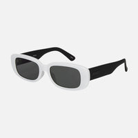 Status -  Gloss White/Matt Black Frame with Grey Lens