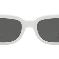 Status -  Gloss White/Matt Black Frame with Grey Lens