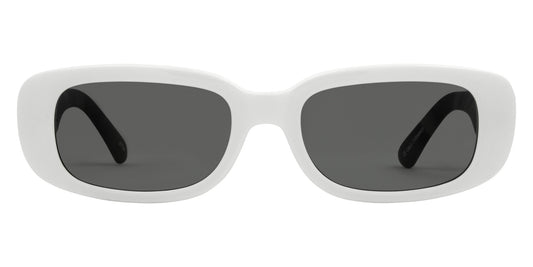 Status -  Gloss White/Matt Black Frame with Grey Lens