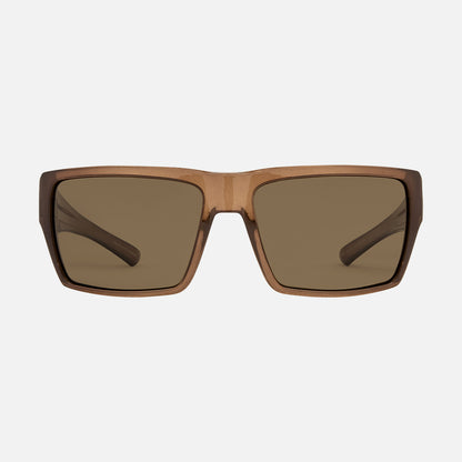 Sanada - Gloss Translucent Coffee Frame with Brown Polarized Lens