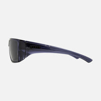 Sanada - Gloss Crystal Denim Blue Frame with Grey Polarized Lens