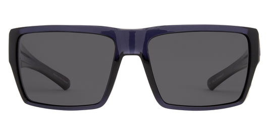 Sanada - Gloss Crystal Denim Blue Grey Polarized Lens