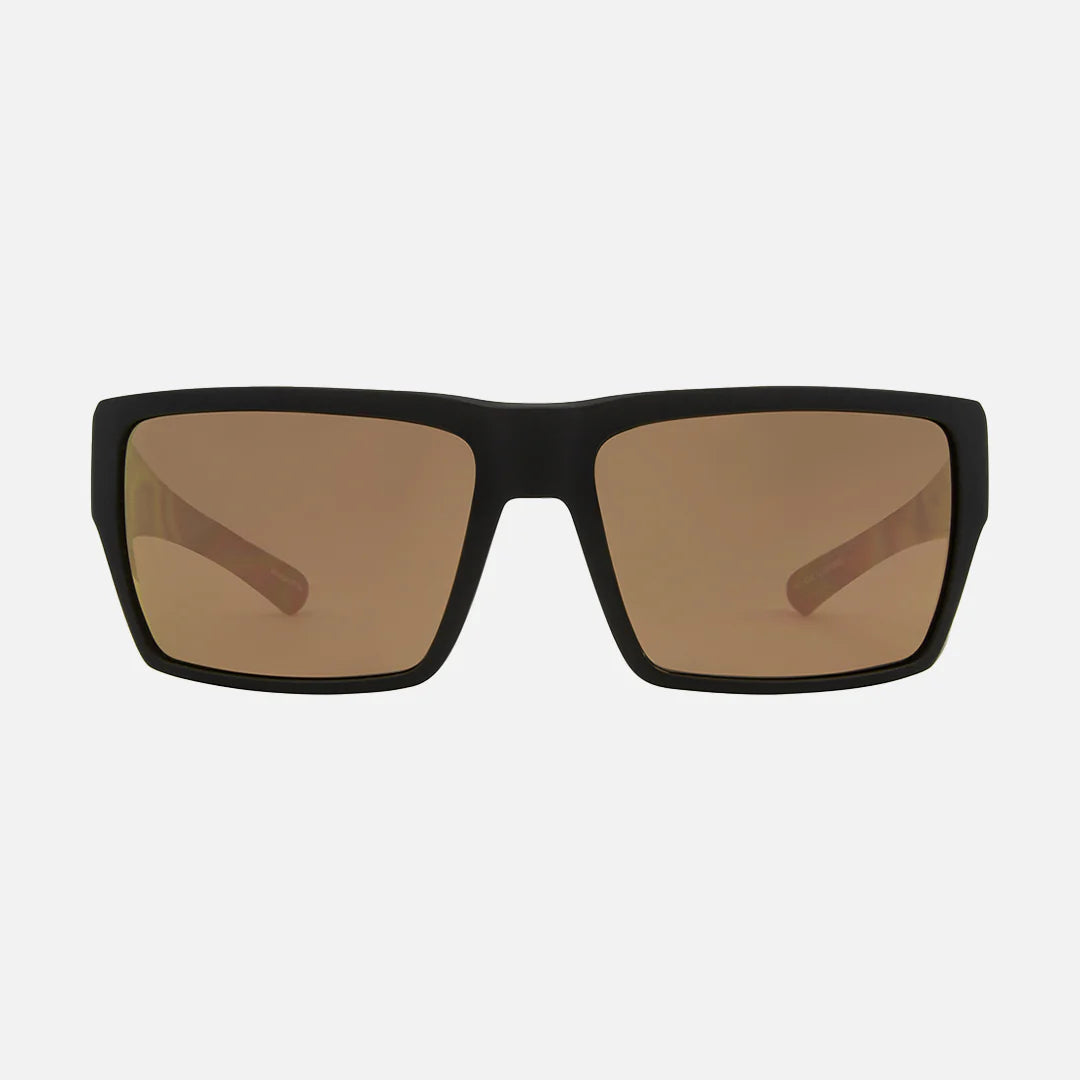 Sanada - Matt Black Frame with Copper Iridium Lens