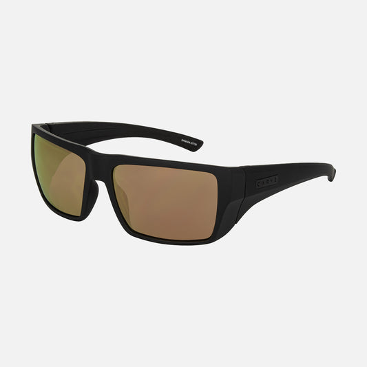 Sanada - Matt Black Frame with Copper Iridium Lens