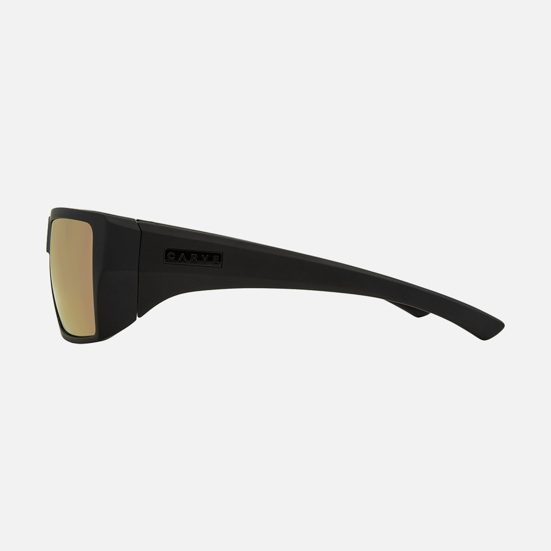 Sanada - Matt Black Frame with Copper Iridium Lens