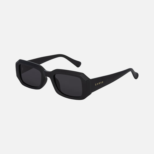 Asher - Matt Black Frame with Grey Polarized Lens