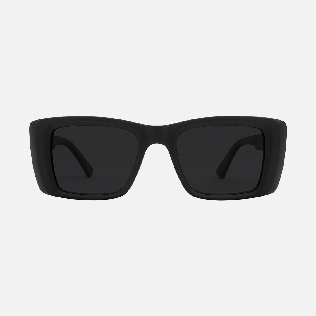 Hey Ho - Matt Black Frame with Dark Grey Polarized Lens