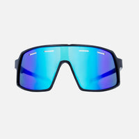 Sierra - Gloss Black Frame Grey Blue Iridium Lens with Venting
