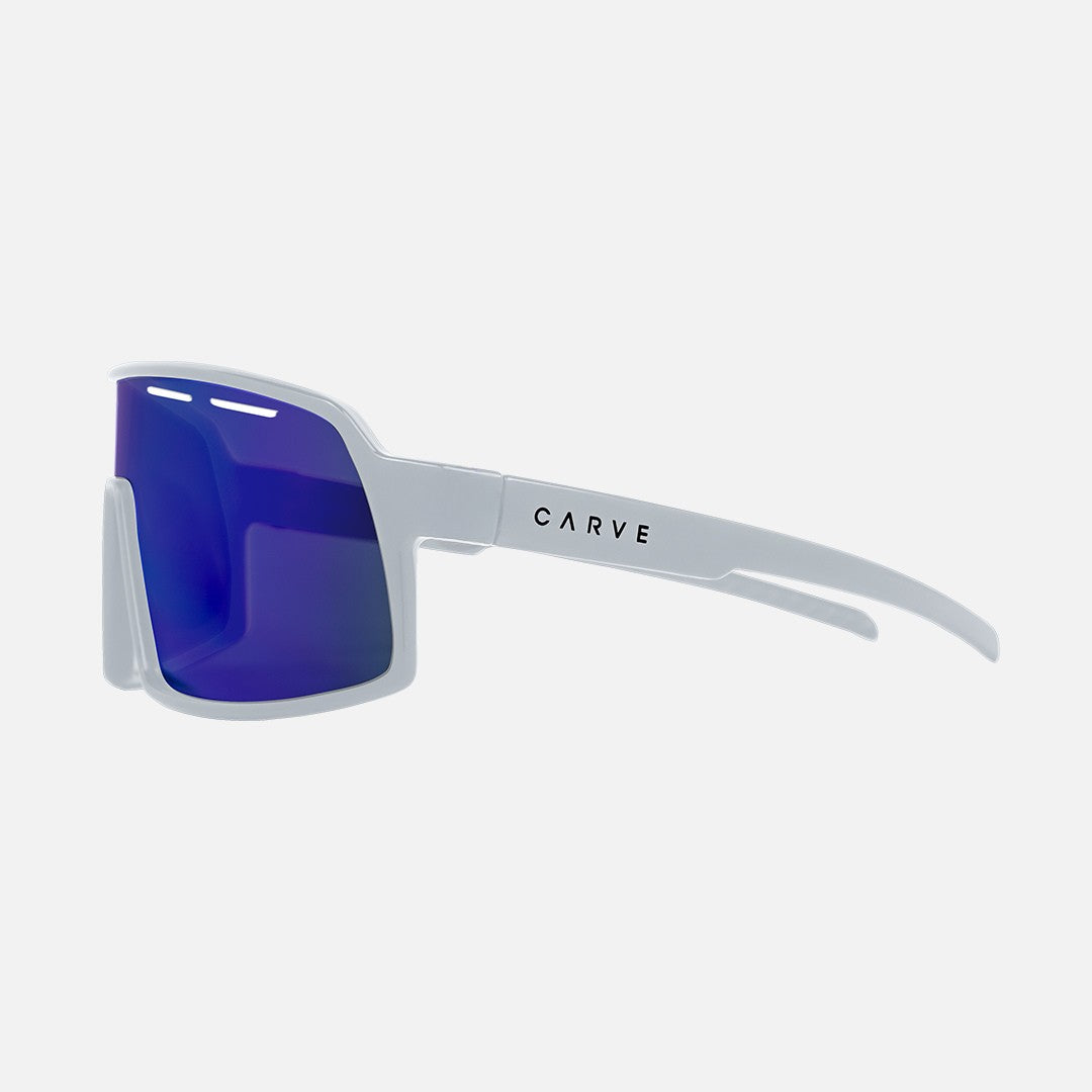 SIERRA - Gloss White Frame, Rose Lens Blue IridIum plus Venting