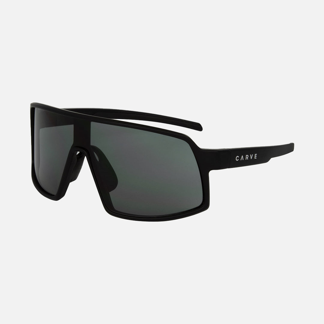 Sierra - Frame: Matte Black <br> Lens: Grey