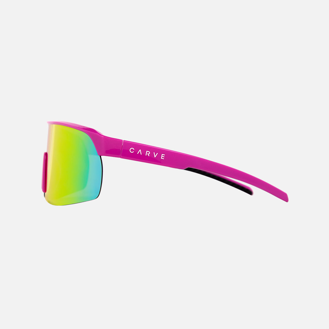 Velocity - Gloss Pink Frame Grey Pink Iridium Lens