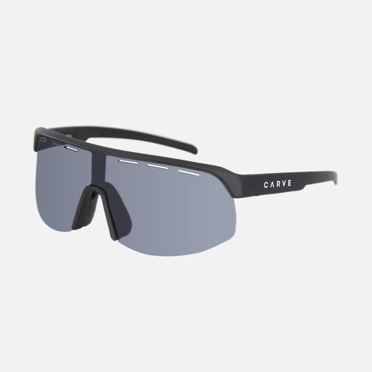 Velocity - Matt Black Frame Grey Lens with Venting