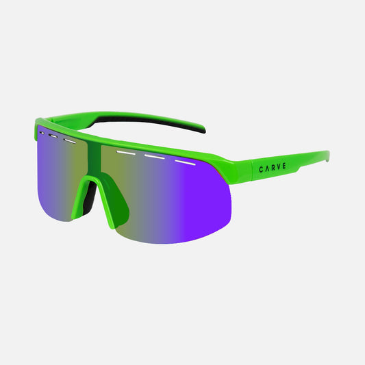 Velocity - Frame: Gloss Lime <br> Lens: Grey with Eternal Green Iridium plus Venting