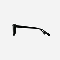 Hudson - Matt Black Frame Grey Lens