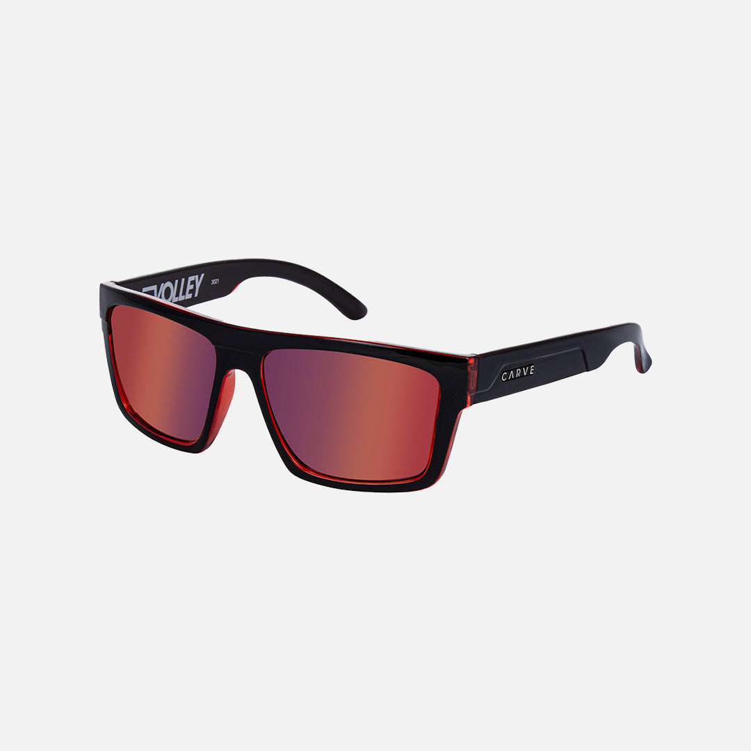 Volley - Iridium Gloss Black Frame Sunglasses