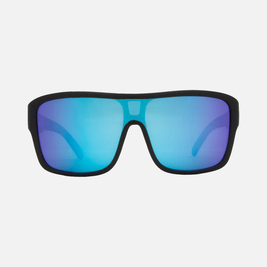 Anchor Beard -  Matt Black Frame with Blue Iridium Polarized Lens